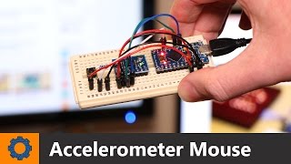 Arduino  Accelerometer Mouse [upl. by Lyrad]