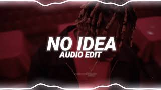 no idea  don toliver edit audio [upl. by Kiki]