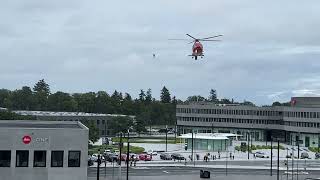 6 Symposium der Johanniter Luftrettung Anflug und Landung der Hubschrauber [upl. by Anuska]