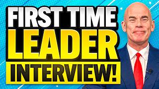 LEADERSHIP amp MANAGEMENT INTERVIEW QUESTIONS How to PREPARE for your FIRST LEADERSHIP INTERVIEW [upl. by Inalem]