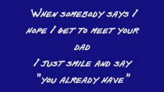 A Song For Dad  Keith Urban Lyrics [upl. by Yartnoed]