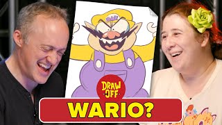 Animator Vs Cartoonist Draw Nintendo Characters From Memory • DrawOff [upl. by Nitz]