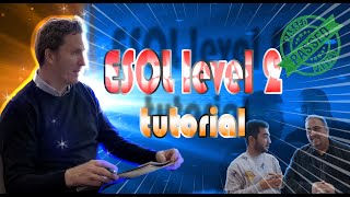 ESOL level 2  Speaking and listening tutorial for exam [upl. by Leola]