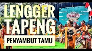 LENGGER TAPENG PENYAMBUT TAMU DI DESA WISATA NGLINGGO [upl. by Ennahoj]