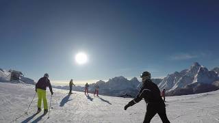 SKI DOLOMITI DI SESTO 4K [upl. by Limemann]