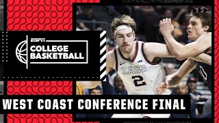 West Coast Conference Final Saint Mary’s vs Gonzaga  Full Game Highlights [upl. by Ernie]