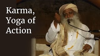 Sadhguru on Karma Yoga of Action SadhguruOnKarma [upl. by Anehsat]