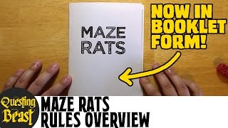 Maze Rats RPG Rules Overview [upl. by Hildegard941]