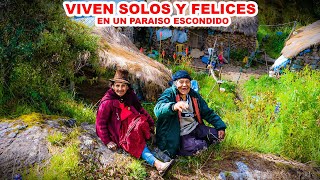 50 años viviendo SOLOS Y FELICES en un oculto lugar de los ANDES PERUANOS  Jordy Aventurero [upl. by Ynaffik63]