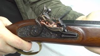 Hawken flintlock rifle Review and introduction to muzzleloaders [upl. by Aihtenak]