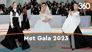 MET GALA 2023  le tapis rouge des célébrités en 35 looks inspirants [upl. by Assenar]