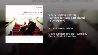 Gabriel Pierne Flute Sonata Op36a I Allegretto [upl. by Atinauj]