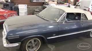 Original 1963 Chevy Impala Convertible in this Bonus Coverage from HandsOn Cars  Eastwood [upl. by Asilec]