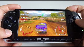 Sega Rally Revo Gameplay on PSP [upl. by Sassan]