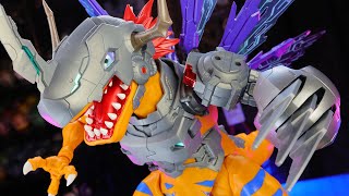 THIS IS THE ULTIMATE DIGIMON KIT  Figurerise Standard Amplified Metal Greymon [upl. by Marcelline]