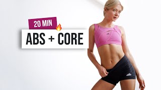 20 MIN Daily Abs Workout At Home  Total Core No Equipment No Repeat Exercises [upl. by Assed]