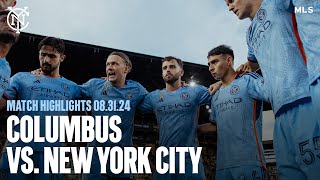 Match Highlights  Columbus Crew vs New York City FC [upl. by Fellows]