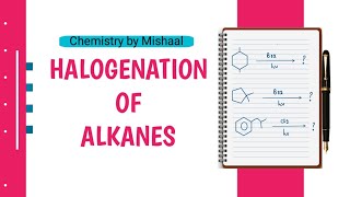 Halogenation of alkane  Radical substitution mechanism  Reaction of Alkanes  FSC  BS chemistry [upl. by Gorlicki]