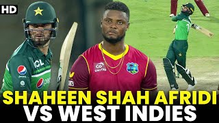 Shaheen Shah Afridi Blistering Batting Against West Indies  Pakistan vs West Indies  PCB  MO2A [upl. by Wehner685]