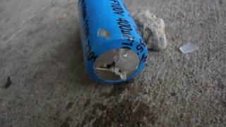 Blowing Up Capacitors with 120 Volts AC 4 [upl. by Austina904]