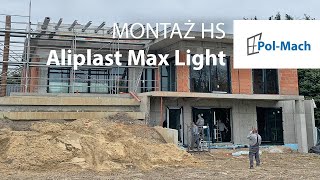 Montaż okien przesuwnych HS Aliplast Max Light [upl. by Townshend58]