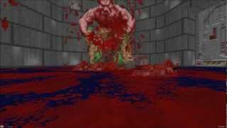 All the ways to die in Brutal Doom Enemy on player fatalities Updated [upl. by Catima]