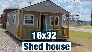 Shed house delivery and tour [upl. by Tremml503]