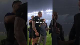 Sonny Bill Williams Gives Medal to Young Fan [upl. by Naujat]