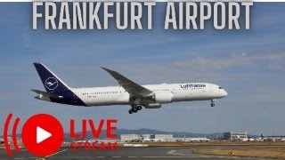 🔴Live🔴 Frankfurt Airport Monday Afternoon Planespotting [upl. by Hamrnand]