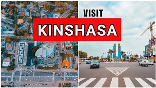 KINSHASA 2024 😍💯 VILLE MODERNE  Democratic Republic of Congo [upl. by Doehne]