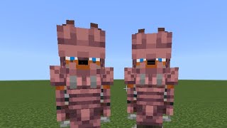 ArmoredFoxlin in Minecraft  JFCMobs AddOns [upl. by Anelra110]