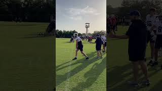 Receivers are getting those routes right at TCU fall camp [upl. by Gwenore673]