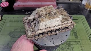 Part 6 of the Tamiya Late Brummbar build [upl. by Asek]