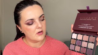 Viseart Violette Vespertine Étendu eyeshadow palette 2 makeup looks and first impressions [upl. by Retswerb]