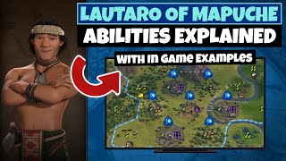 Lautaro of Mapuche Abilities Explained in Civ 6 [upl. by Wolfy]