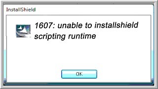 6 Ways To FIX 16071628 unable to installshield scripting runtime Error [upl. by Layla467]