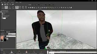 COPPERCUBE 651  SETUP A THIRD PERSON CHARACTER FULL TUTORIAL [upl. by Nahtannoj706]