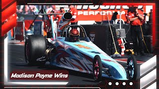 Madison Payne wins Super Comp at the NHRA Arizona Nationals [upl. by Ecnarrot81]