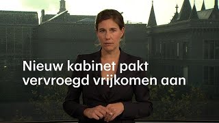 Nieuw kabinet pakt vervroegd vrijkomen aan  RTL NIEUWS [upl. by Heimer]