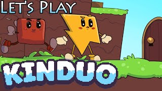 Kinduo  Puzzle Platformer  Blind Lets Play  Full Game 30 Stages plus Secret Stage [upl. by Forta]