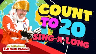 Count to 20 SingaLong  Jack Hartmann [upl. by Itnahsa]