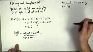 L20 2 komplexaTal algebra [upl. by Ynohtnacram]