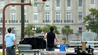 James Lafferty amp Jackson Brundage shooting baskets [upl. by Edgardo]