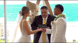 ❤️ Beautiful Wedding of Rachael Fielding amp Sione Taofi [upl. by Adila]