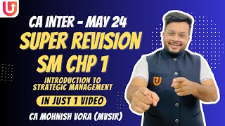 SM Chp 1  Super Revision  CA Inter New Syll  CA Mohnish Vora  MVSIR [upl. by Gibb625]