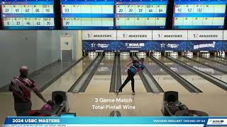 Highlights of Crazy Match Lavoie vs Anderson 2024 USBC Masters [upl. by Peppel]