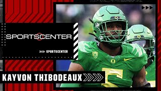 Kayvon Thibodeaux on declaring for the 2022 NFL Draft  SportsCenter [upl. by Stuart434]