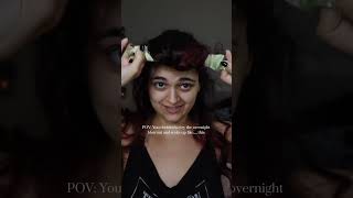 When the overnight blowout doesn’t go as planned… hair beauty youtube [upl. by Haidedej]