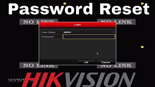 How To Reset Lost Password On The Hikvision NVR  DVR Recorder [upl. by Renard]