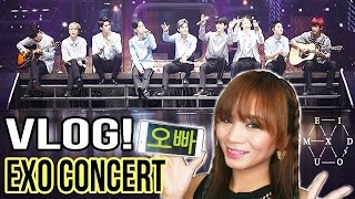 EXO EXOrDIUM in Manila 2017 CONCERT Filipino Vlog amp Fancams [upl. by Ennahoj]